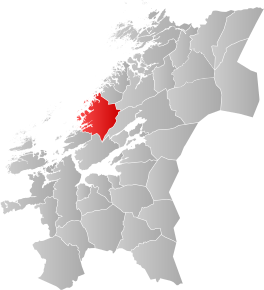 Poziția localității Åfjord