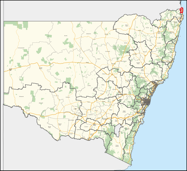 File:NSW Electoral District 2023 - Tweed.svg