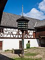 * Nomination Pigeon house in the yard of the Denkenbauernhof from Poppenreuth in the open-air museum Upper Palatinate in Neusath --Ermell 06:46, 10 October 2019 (UTC) * Promotion  Support Good quality.--Famberhorst 06:57, 10 October 2019 (UTC)