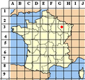 Français : Carte de situation English: Position of Nancy Esperanto: Mapo