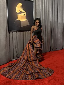 Naomi Achu at the 2019 Grammy Awards.jpg