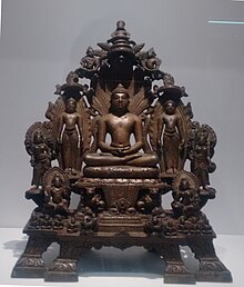 Lord Parsvanatha, National Museum, New Delhi, 9th century. National Museum - Parsvanatha 9C (2).jpg