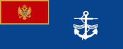 Flag of the Navy of Montenegro