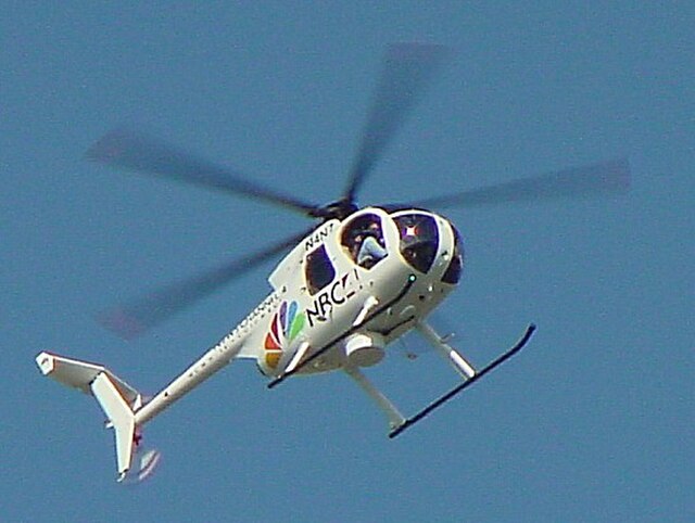 WCMH's former helicopter.