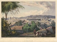 View of San Luis Potosí by Carl Nebel