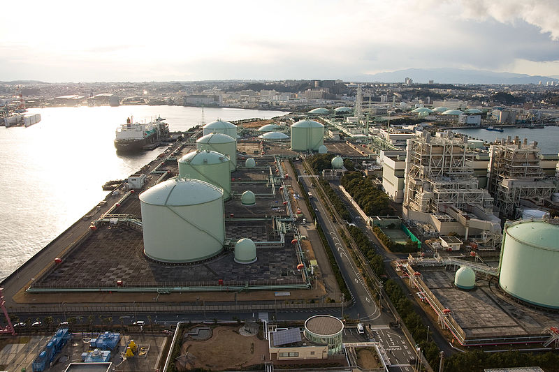 東京ガスの根岸LNG基地