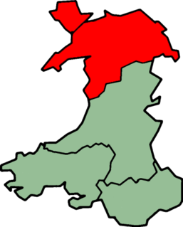 North Wales geographical region of Wales