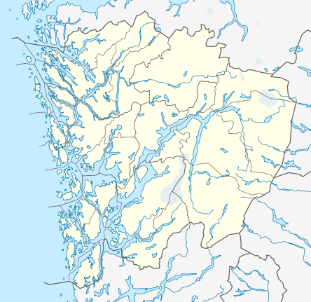 Location map Норуегиэ Хордалэнд