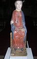 Notre-Dame d'Avioth, ancienne statue polychrome du XIIe siècle.
