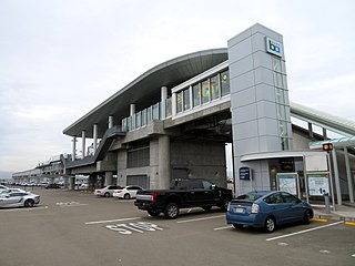 <span class="mw-page-title-main">Oakland International Airport station</span> Rapid transit station in San Francisco Bay Area