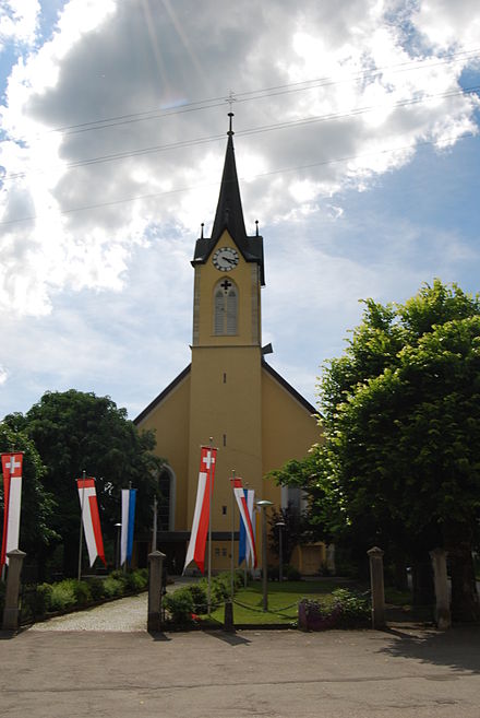 Pfarrkirche von Nunningen und Zullwil in Oberkirch