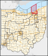 Ohio's 11th congressional district (since 2023).svg
