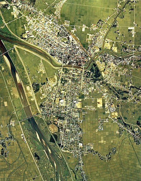 File:Omagari district Daisen city center area Aerial photograph.1976.jpg