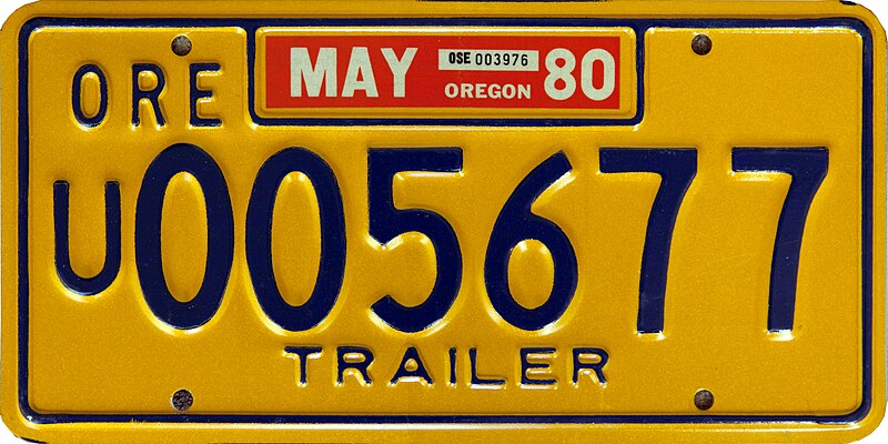 File:Oregon 1980 Utility Trailer license plate.jpg