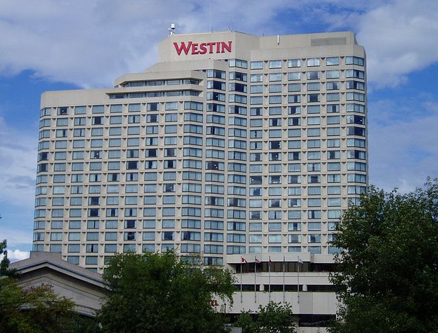 The Westin Hotel Ottawa, venue of the 2005 NHL Entry Draft