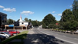 Skyline of Põlva, Estonia