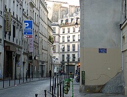 A Rue Sainte-Apolline cikk illusztráló képe