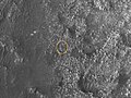 Thumbnail for File:PIA25174 Perseverance captured by Hirise camera on mars reconaissance orbiter.jpg