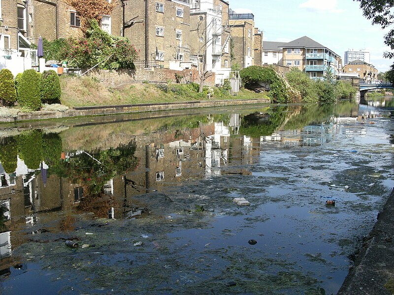 File:Paddington Arm of the Grand Union Canal near Hormead Road, London W9 (2).jpg