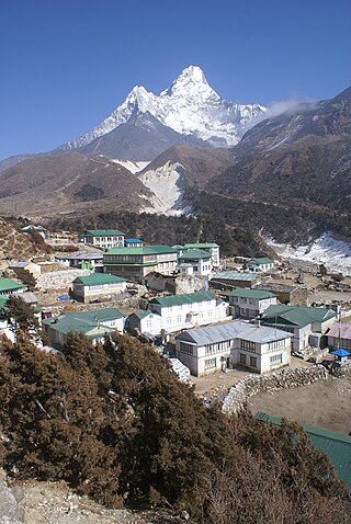 <span class="mw-page-title-main">Pangboche</span> Village in Province No. 1, Nepal