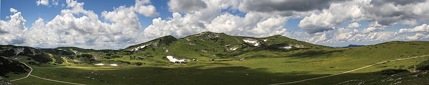 Panorama der Schneealpe vom Schneealpenhaus aus