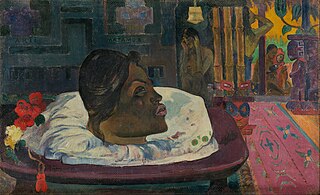 <i>Arii Matamoe</i> Painting by Paul Gauguin