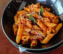 Penne all'arrabbiata Penne Arrabbiata.jpg