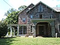 Francis Cope House, 1 Awbury Road, Philadelphia, Pennnsylvania 19138-1505. Built 1860, now offices of the Awbury Arboretum. East side view.