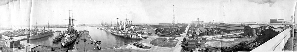 Philadelphia Naval Shipyard, 1921