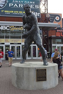 Frazier-Statue in Süd-Philadelphia.