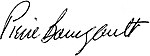 Signature