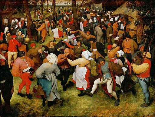 Pieter Bruegel de Oude - De bruiloft dans (Detroit)