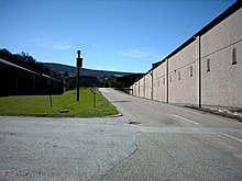 Bonded warehouses at the site of the Pittyvaich distillery