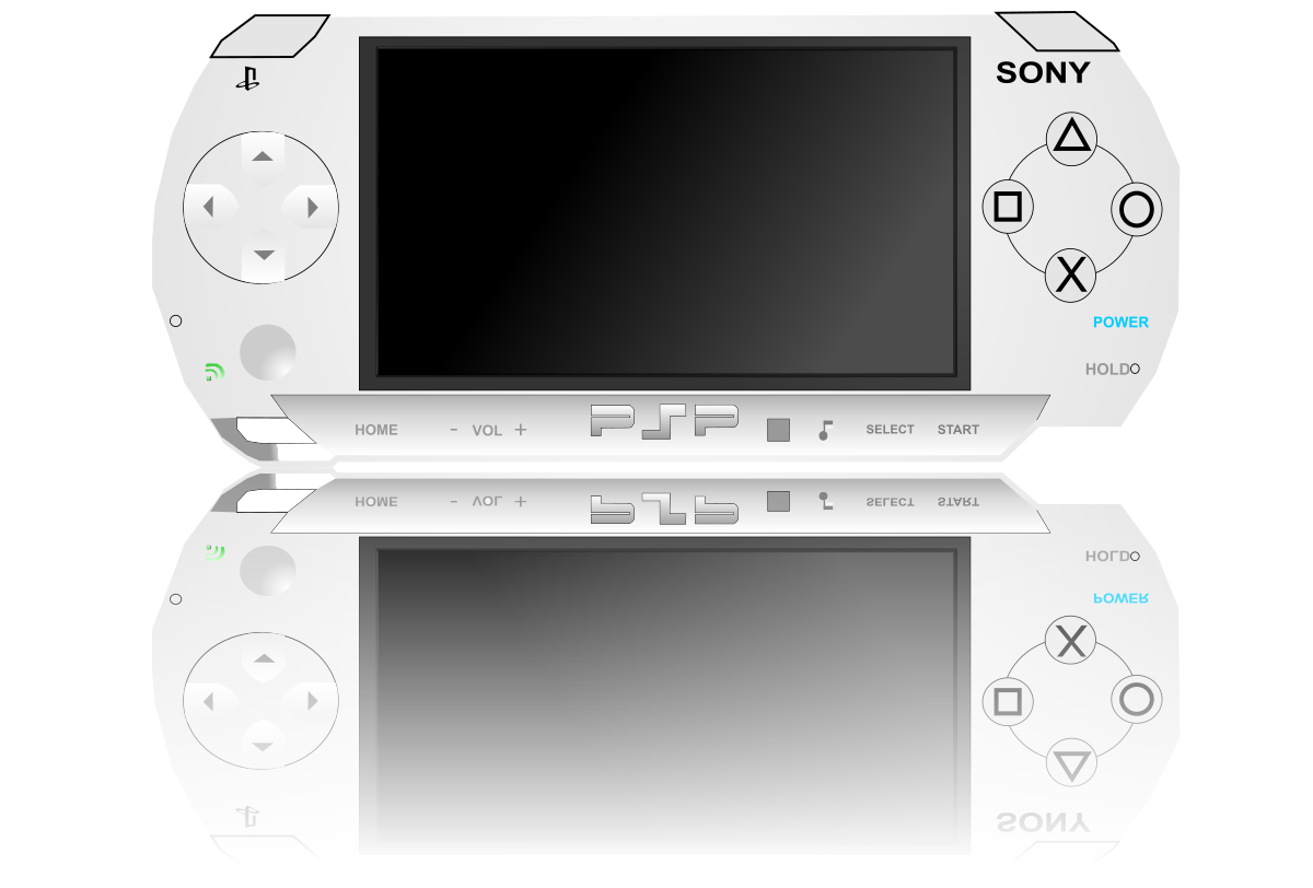 Download File:PlayStation Portable White.svg - Wikimedia Commons