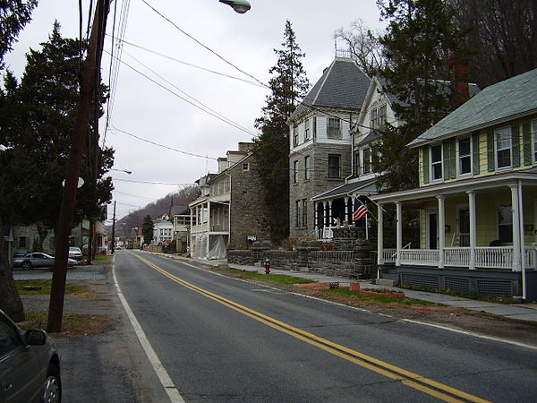 Historic buildings in Port Deposit