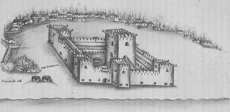 File:Portuguese fort at Calicut (cropped).jpg
