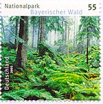 Bavarian Forest National Park stamp