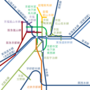 Миниатюра для Файл:Railway map around Kyoto City 2022.png