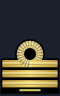 Rank insignia of primo tenente di vascello of the Italian Navy.svg