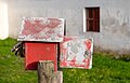 Image 659Red letter box, Ponte de Sor, Portugal