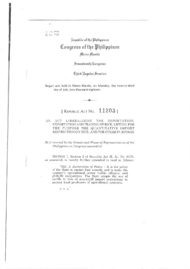 File:Republic Act No. 11203 (20190214-RA-11203-RRD).pdf ...