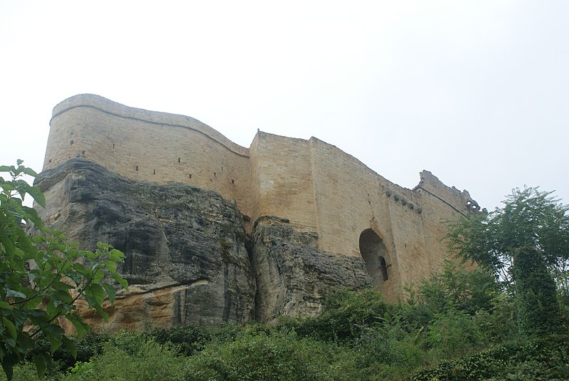 File:Restes du château de Carlux 4.jpg