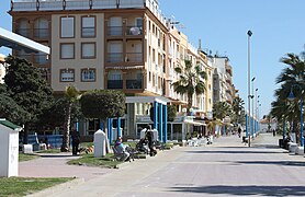 Rincón de la Victoria, on the beach promenade.jpg