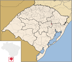 Localização de Westfália