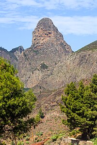 Roque de Agando La Gomera