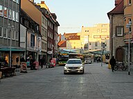 Roßmarkt today: urban chaos