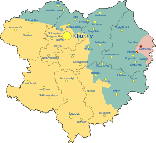 <span class="mw-page-title-main">Russian occupation of Kharkiv Oblast</span> Military occupation by Russia