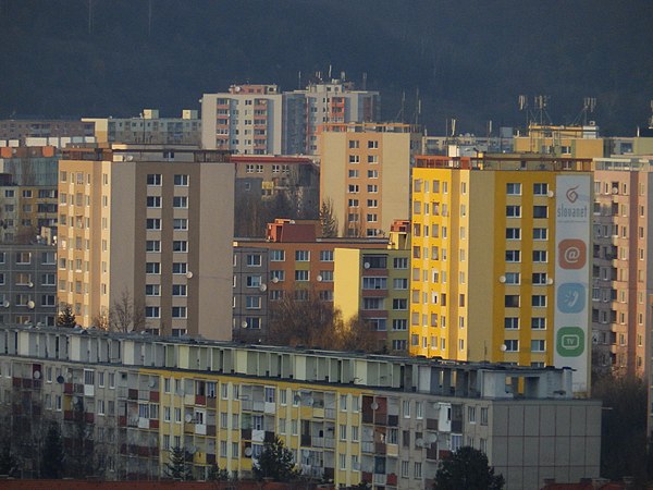 Sídlisko III, Prešov, Slovakia.