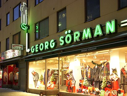 Vägbeskrivningar till Georg Sörman, Västerlånggatan 57 SE-111 29 Stockholm med kollektivtrafik