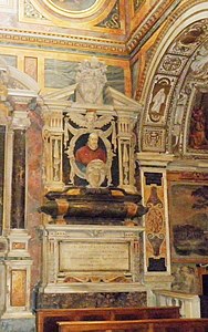 S Silvestro al Quirinale épitaphe du Cardinal Federico Cornaro (1531-1590) .jpg